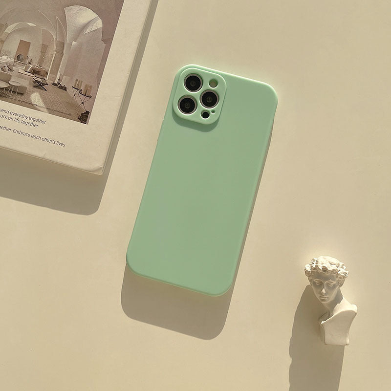 Original Liquid Silicone Frosted Phone Case Original Liquid Silicone Frosted Phone Case